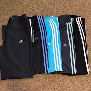 5 pairs of women’s adidas pants